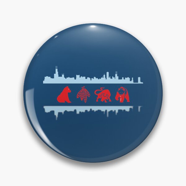 Item preview, Chicago Flags with Teams and Skyline   designed and sold by whereispapaS.