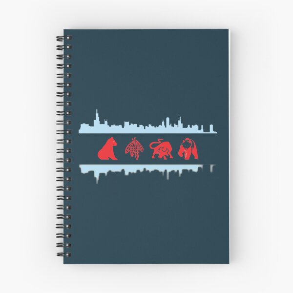 Item preview, Chicago Flags with Teams and Skyline   designed and sold by whereispapaS.