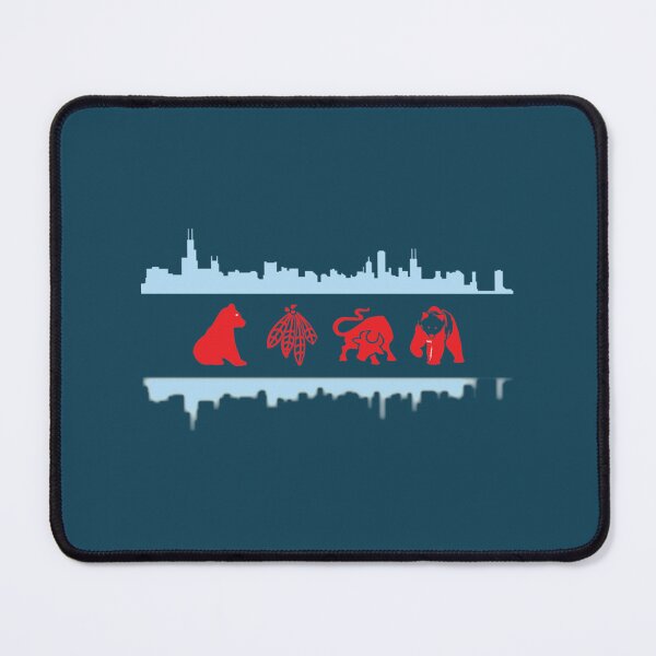 Item preview, Chicago Flags with Teams and Skyline designed and sold by whereispapaS.