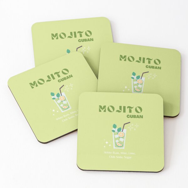 Item preview, Mojito, Cocktail, Drinks, Cocktail Art, Colorful Cocktail, Kitchen Art, Green designed and sold by Magic Love Art Print.