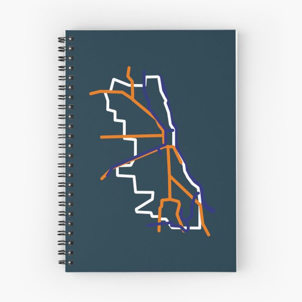Item preview, Chicago Map Abstract Bears Colors   designed and sold by whereispapaS.