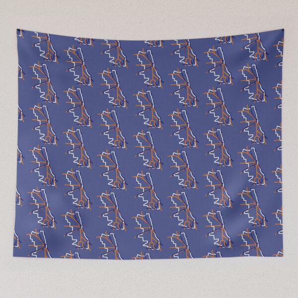 Item preview, Chicago Map Abstract Bears Colors   designed and sold by whereispapaS.