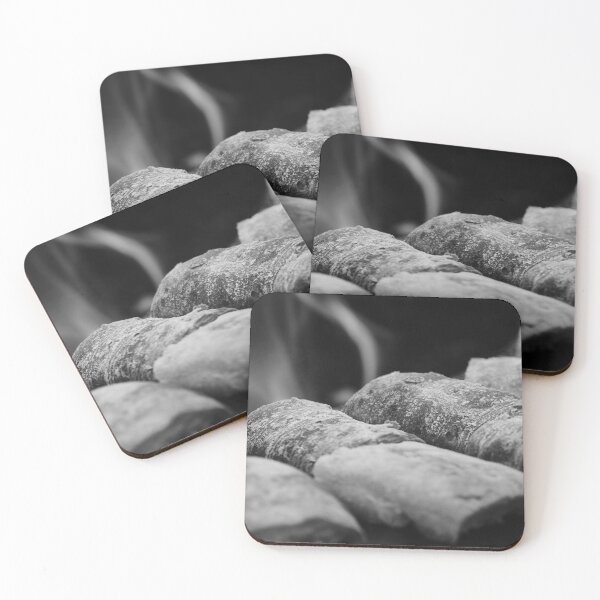 Item preview, Grilling sandwiches on open fire barbecue designed and sold by svanaerschot.