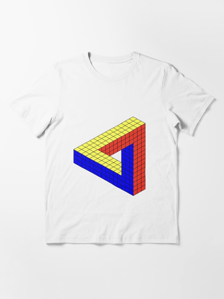Rubik's Cube Penrose Triangle | Essential T-Shirt