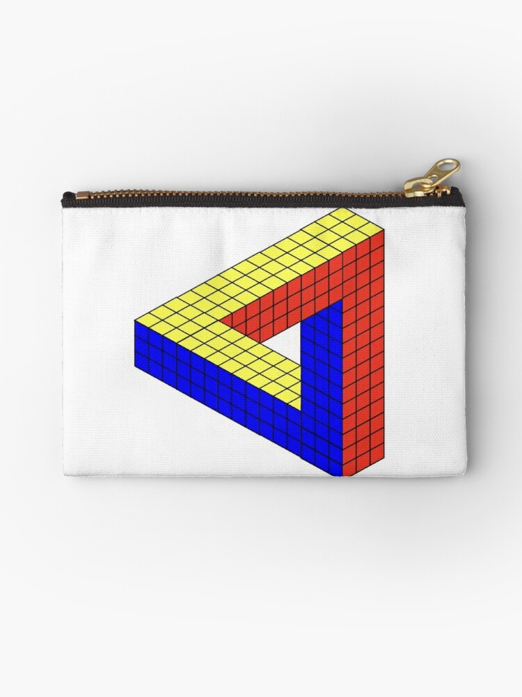 Rubik's Cube Penrose Triangle | Greeting Card
