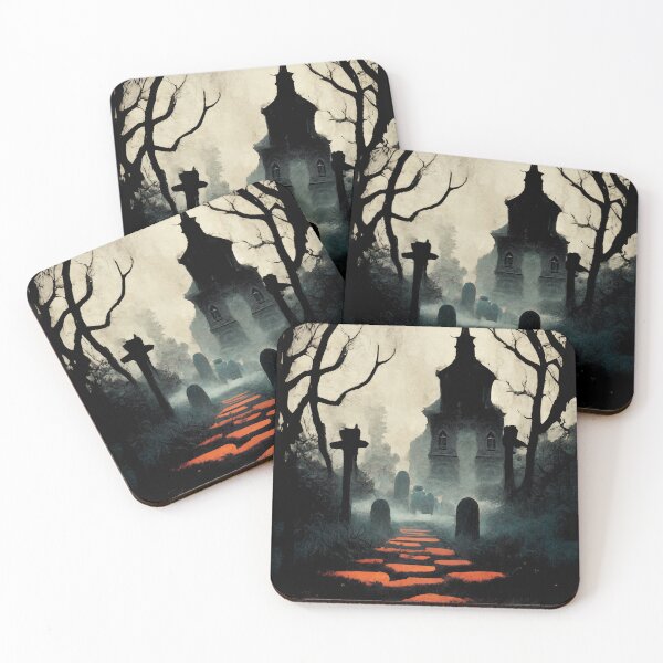 Item preview, Creepy Graveyard Halloween 2022 designed and sold by MudPuppet.