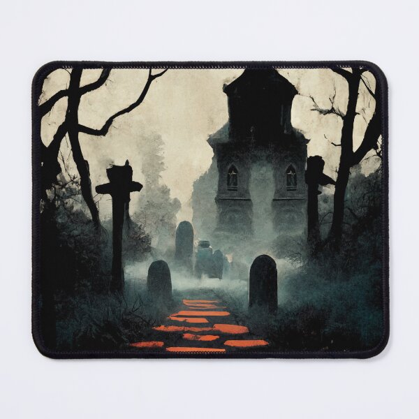 Item preview, Creepy Graveyard Halloween 2022 designed and sold by MudPuppet.