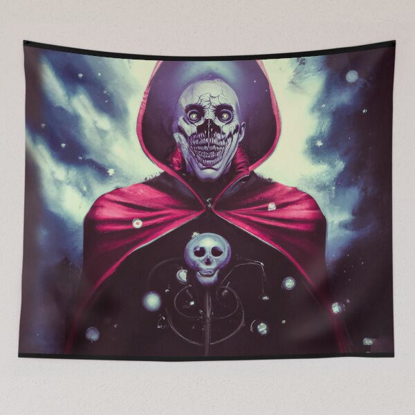 Item preview, nightmare creature zombie wizard in space  designed and sold by AllLeftSides42.