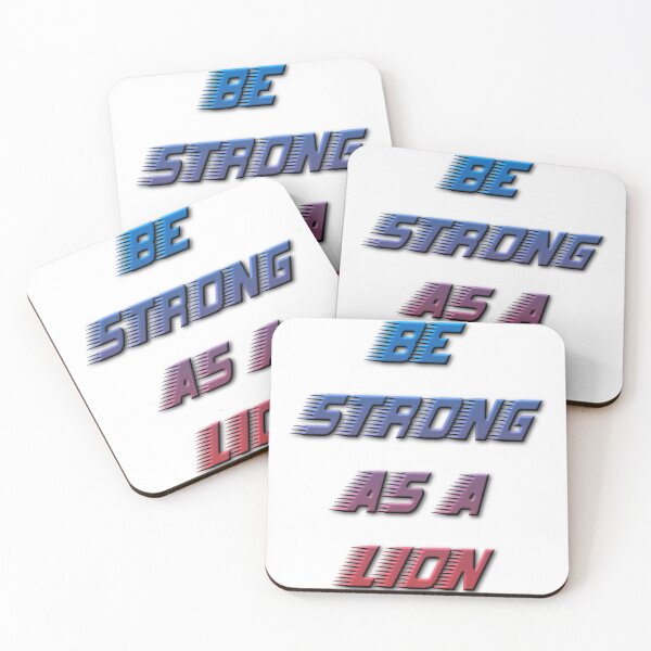 Item preview, Be strong as a lion designed and sold by earth wings.