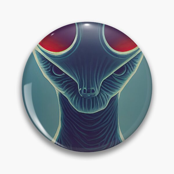 Item preview, Friendly looking alien. Image digital creation with paint style designed and sold by mrlongfield.