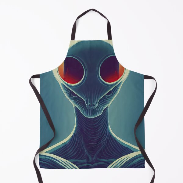 Item preview, Friendly looking alien. Image digital creation with paint style designed and sold by mrlongfield.
