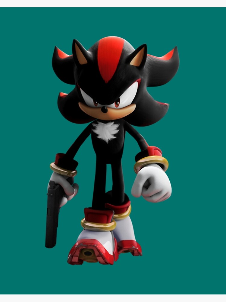 Shadow The Hedgehog Art Board Print for Sale by AndreanaWen