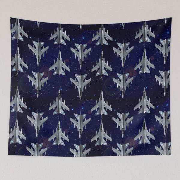 Item preview, Fighter Jet in night sky  designed and sold by TerenceLacey.