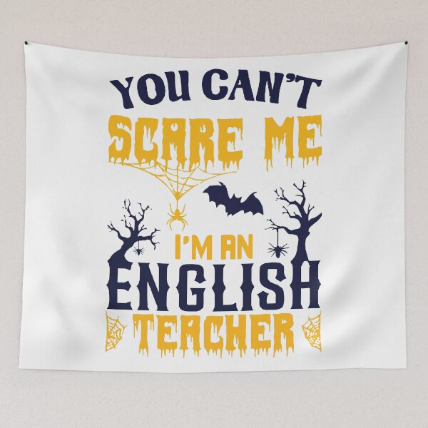 Item preview, You Can't Scare Me I Am An English Teacher designed and sold by mouad naouiri.