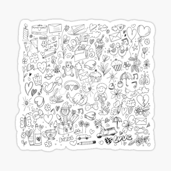 Doodles Sticker