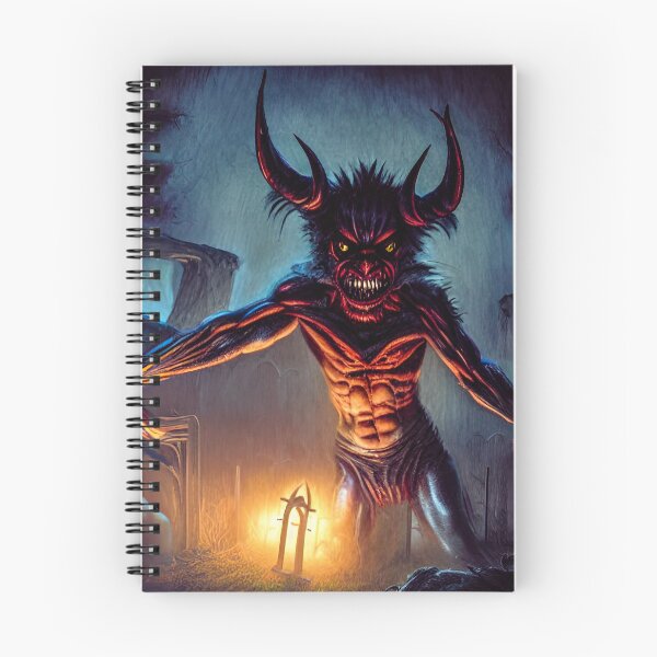 Item preview,  nightmare creature demon in hell designed and sold by AllLeftSides42.