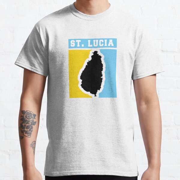 St Lucia Flag T-Shirt