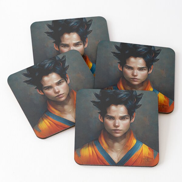 Item preview, goku realistic portrait digital art designed and sold by Christiancode.