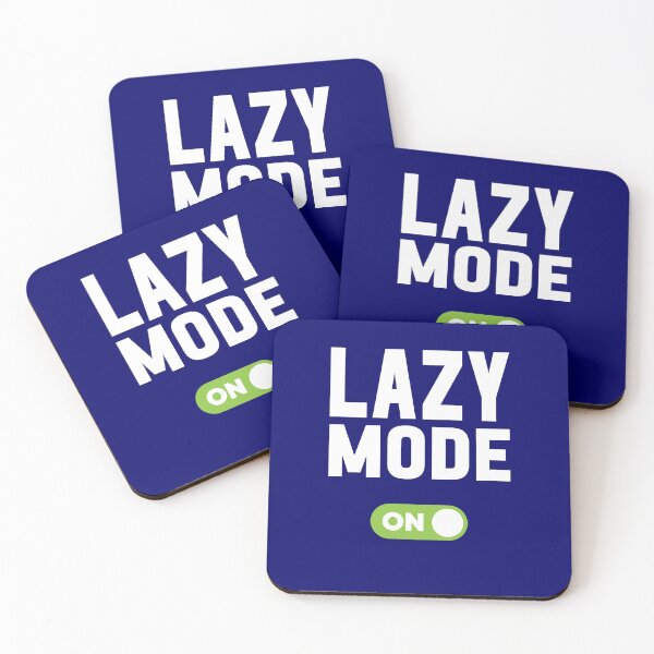 Item preview, Lazy Mode On designed and sold by freshLayer.