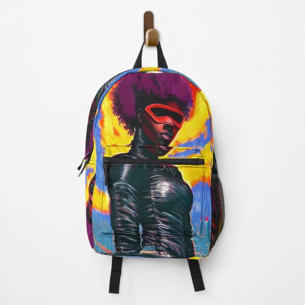 Item preview, Afropunk Cyborg AI Art Design designed and sold by boopsblunt.