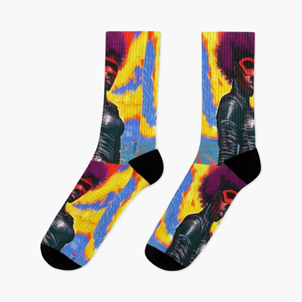 Item preview, Afropunk Cyborg AI Art Design designed and sold by boopsblunt.