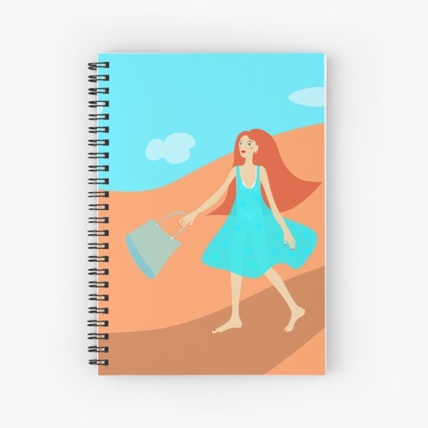 Chica de verano Cuaderno de espiral
