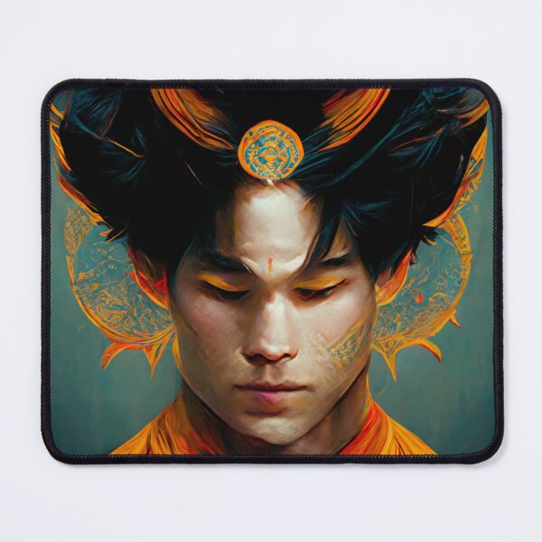 Item preview, goku realistic portrait digital art designed and sold by Christiancode.