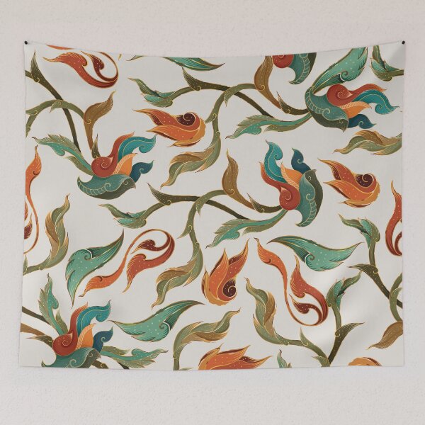 Item preview, seamless thai pattern culture designed and sold by I'm  Redz.