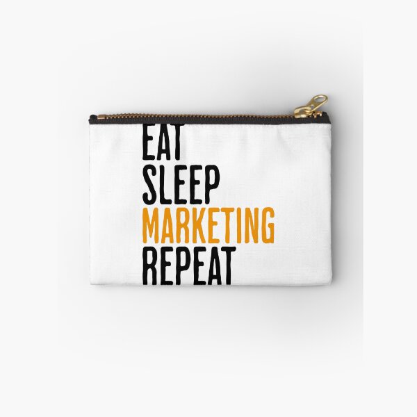 Item preview, Eat Sleep Marketing Repeat - Business Saying and Humor designed and sold by AlanPhotoArt.