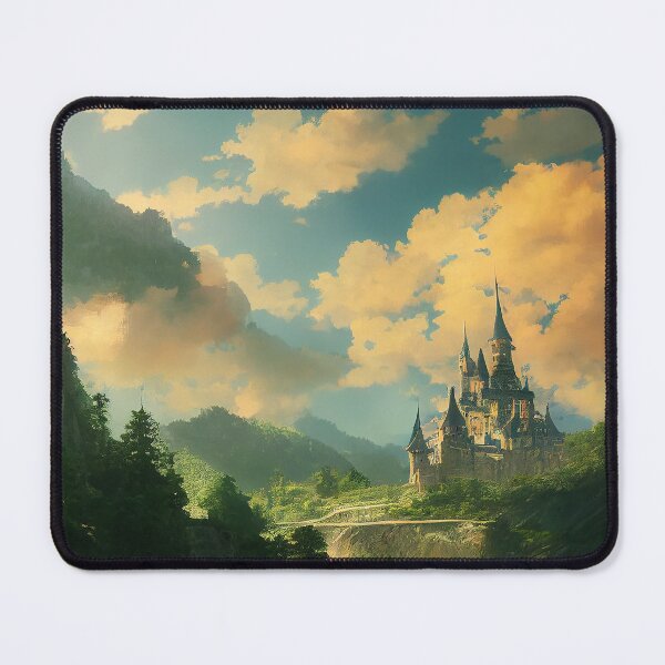 Artikelvorschau, Bewölktes Schloss entworfen und verkauft von dreamworldscape.