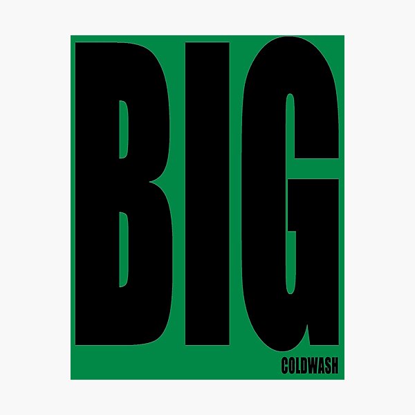 BIG Photographic Print
