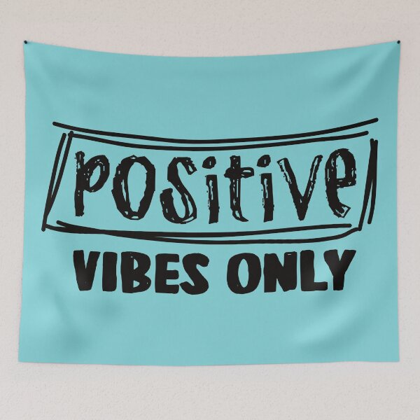 Item preview, Positive Vibes Only designed and sold by BlueZenStudio.