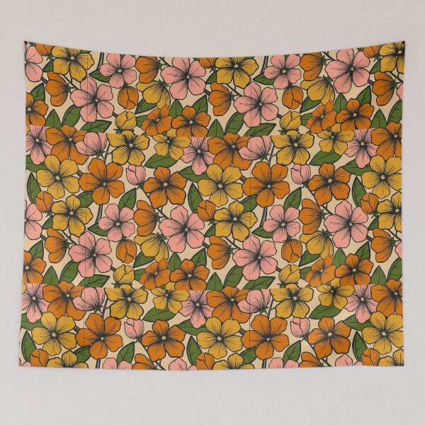 Item preview, Vintage Flowers Motivation Scriptures designed and sold by DesignisMine.