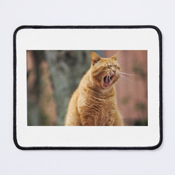 Item preview, Cat Yawning designed and sold by MUZA9.
