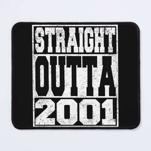 Item preview, Straight Outta 2001 Birthday Anniversary designed and sold by ARTZ84.