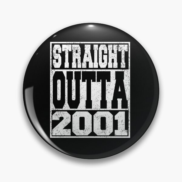 Item preview, Straight Outta 2001 Birthday Anniversary designed and sold by ARTZ84.