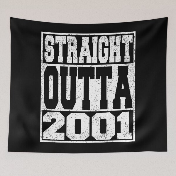 Item preview, Straight Outta 2001 Birthday Anniversary designed and sold by ARTZ84.