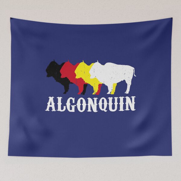 Item preview, Algonquin  Tribe Nation Native American Indians designed and sold by TravelHappiness.