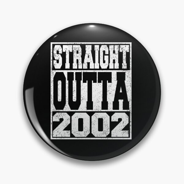 Item preview, Straight Outta 2002 Birthday Anniversary designed and sold by ARTZ84.