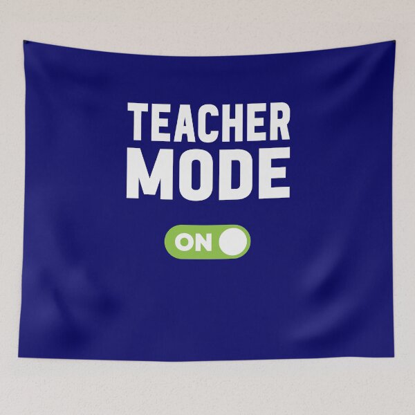 Item preview, Teacher Mode On designed and sold by freshLayer.