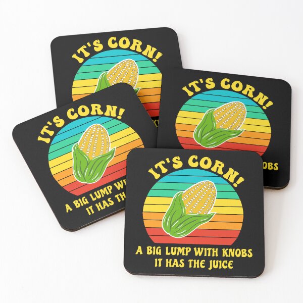 Item preview, it's corn,It’s Corn It Has The Juice funny vintage trendy design  designed and sold by BeCoolArt.