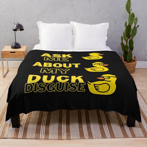 Item preview, Ask Me About My Duck Disguise Funny Quack Costume designed and sold by byrne-ma.