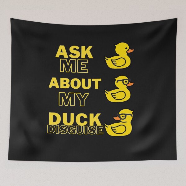 Artikelvorschau, Ask Me About My Duck Disguise Lustiges Quacksalber-Kostüm entworfen und verkauft von byrne-ma.