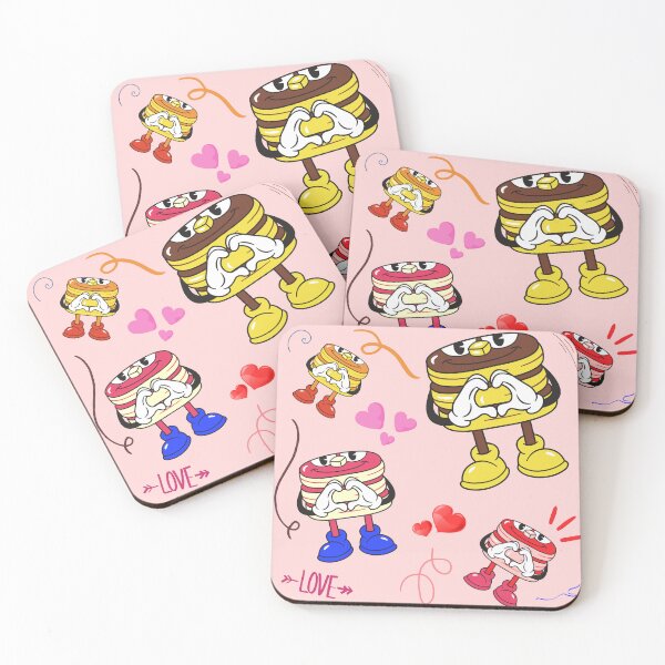 Item preview, National Pancake Day funny pancakes pattern designed and sold by Pride-Casuals.