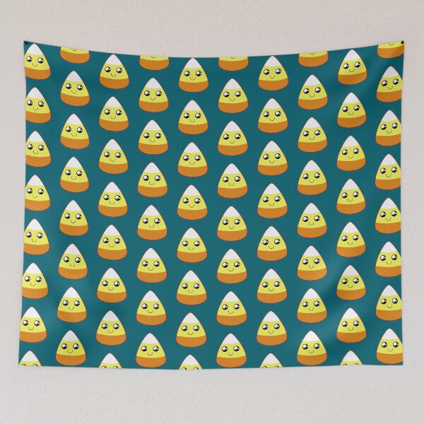 Item preview, Cute Happy Candy Corn (Blue) designed and sold by Zia Frazier.