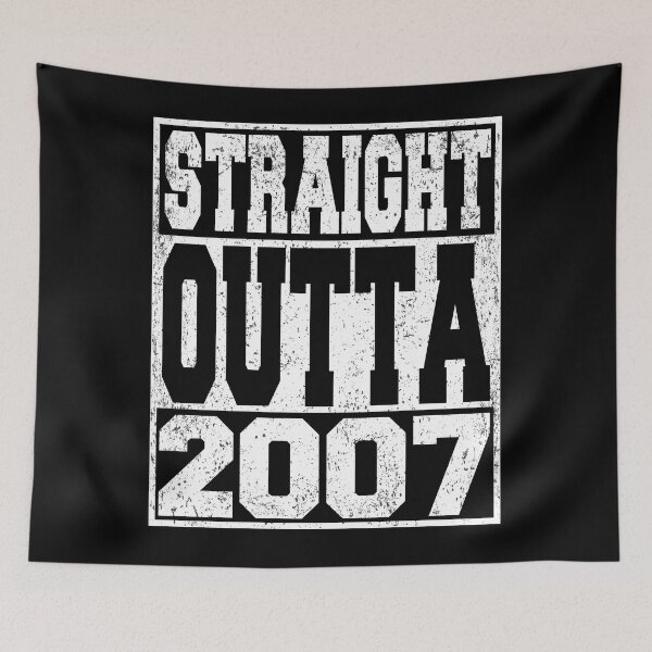 Item preview, Straight Outta 2007 Birthday Anniversary designed and sold by ARTZ84.
