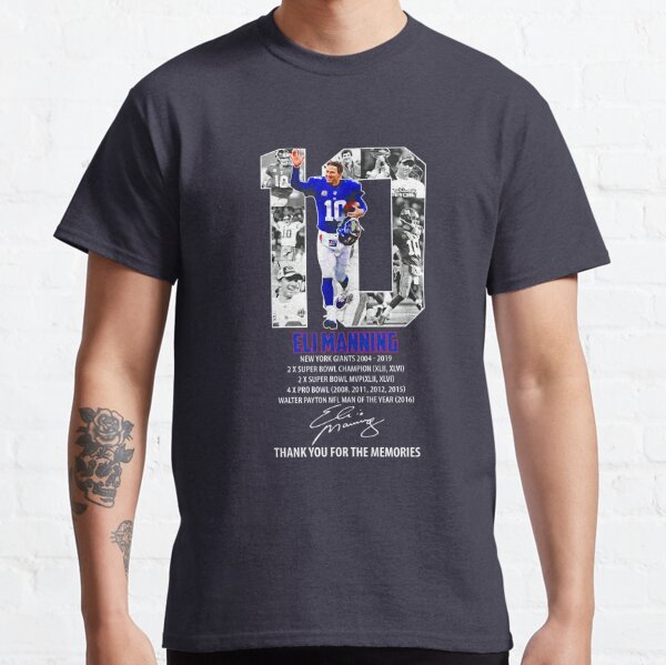 NFL New York Giants Eli Manning Long Sleeve Player T-Shirt 