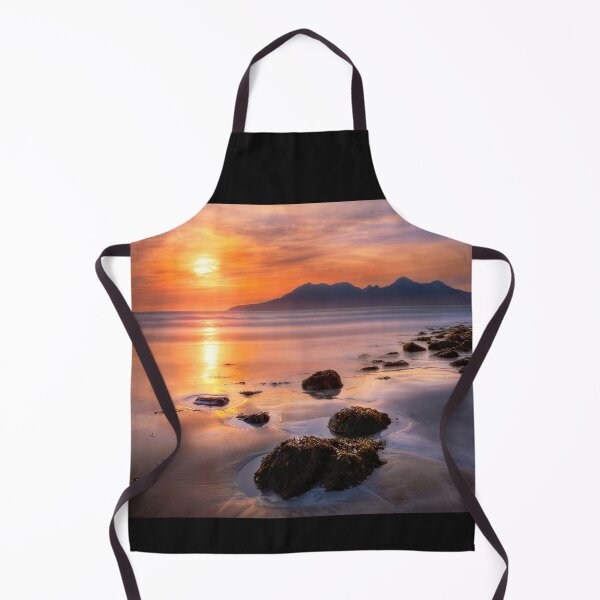 Item preview, Sunset over Rùm from Eigg, Small Isles Scotland. designed and sold by PhotosEcosse.