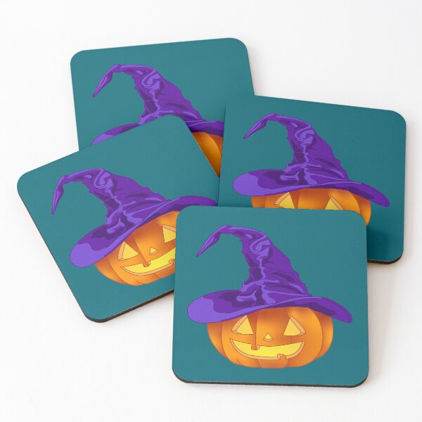 Item preview, A Short Witchy Pumpkin (Blue) designed and sold by Zia Frazier.