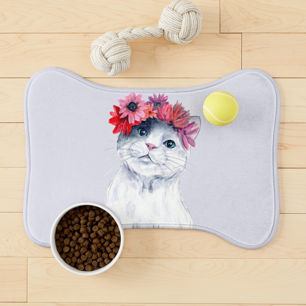 Cat Food Mats, Personalised Cat Food Mats